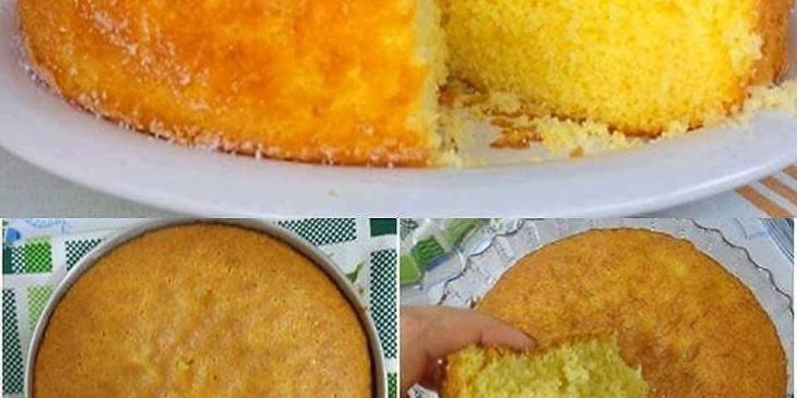 Bolo de laranja com maionese