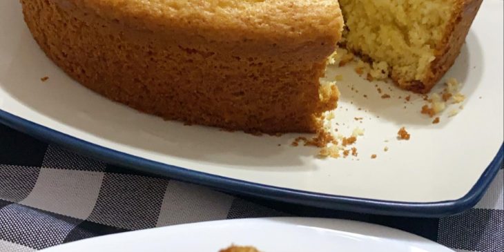 Bolo de laranja vegano