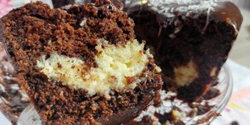 Receita de Festa Julina: Bolo recheado do forno