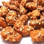 simples Castanha de caju caramelizada