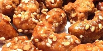 Castanha de caju caramelizada