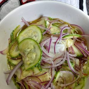 Ceviche de abobrinha