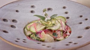 Ceviche de abobrinha