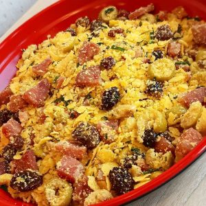 Farofa simples de natal