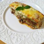 Lasanha de abobrinha com carne moída