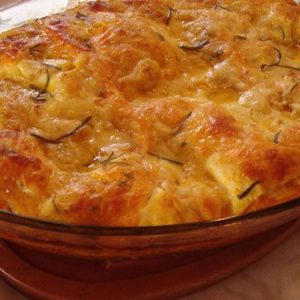 Lasanha vegetariana de queijo tudo gostoso simples