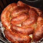 Linguiça de churrasco na airfryer