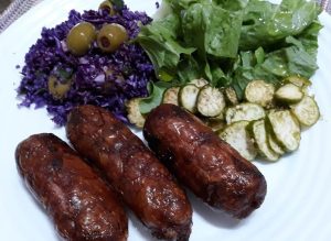 Linguiça de churrasco na airfryer