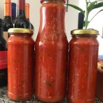 Molho de tomate apimentado tudo gostoso