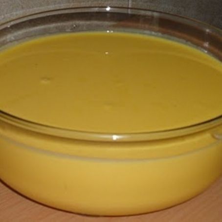 Mousse de laranja com tang  prático