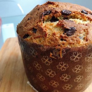 Panetone com farinha de aveia