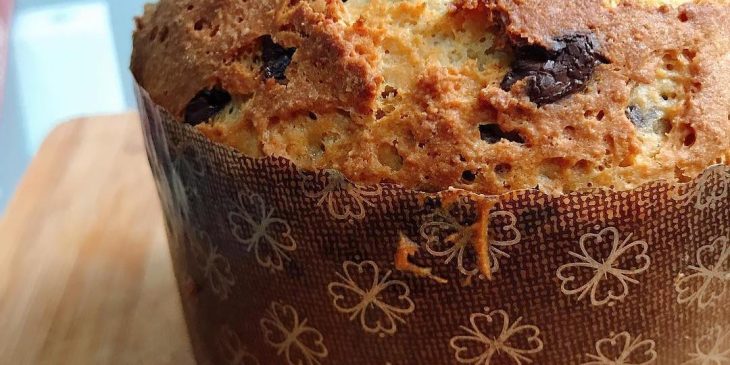 Panetone com farinha de aveia