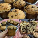 Panetone de chocolate de liquidificador