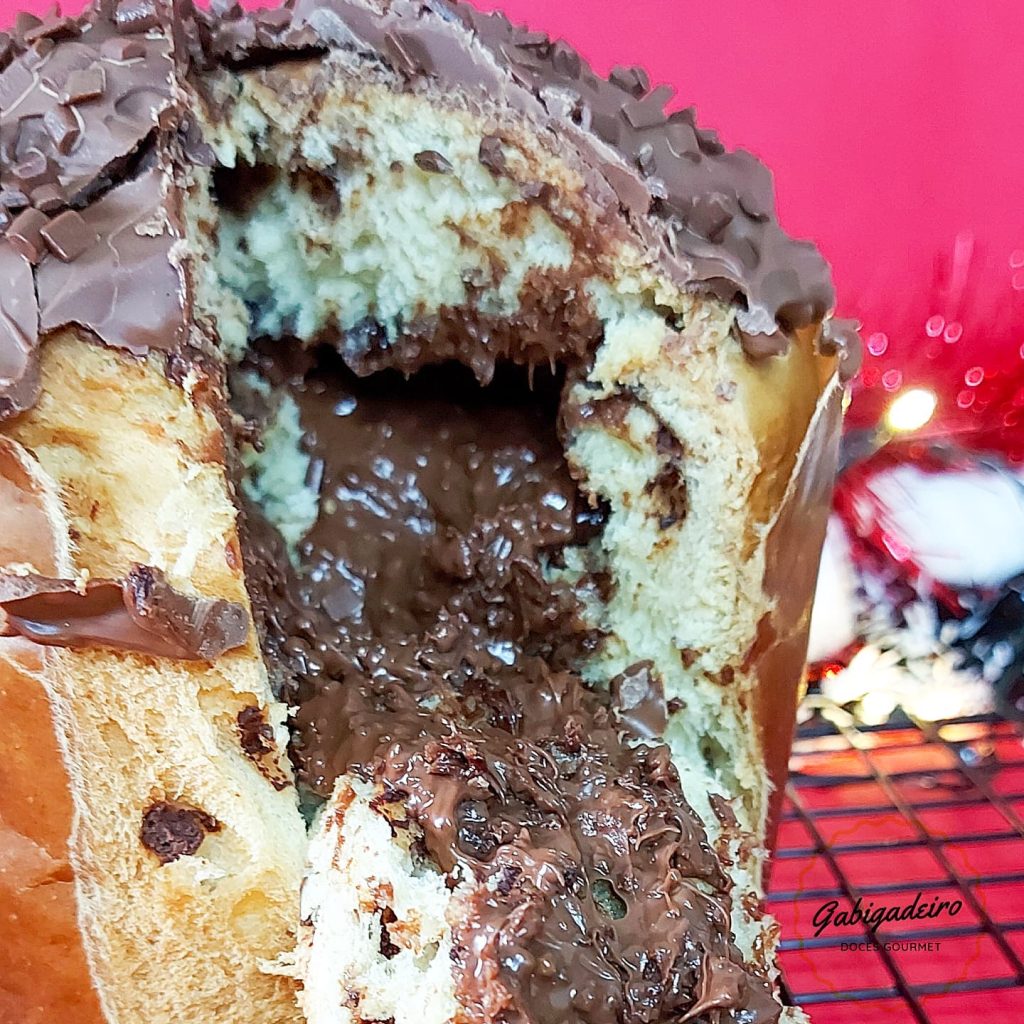 Panetone de ovomaltine