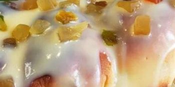 Pãozinho com frutas cristalizadas
