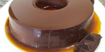 Pudim de chocolate com maizena