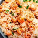 Risoto de camarão com arroz comum ana maria braga