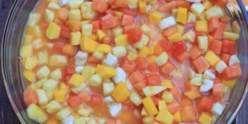 Salada de frutas sem leite condensado