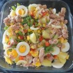 Salada sem maionese para churrasco simples