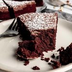 Torta caprese de chocolate