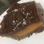 Torta de chocolate e caramelo