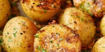 batata recheada de frango com palmito