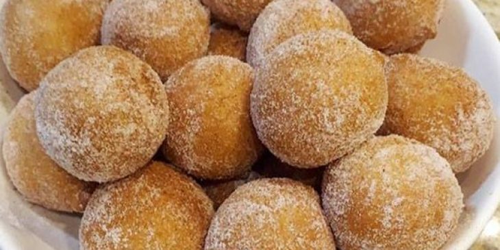 bolinho de chuva da vovó de preguiçoso