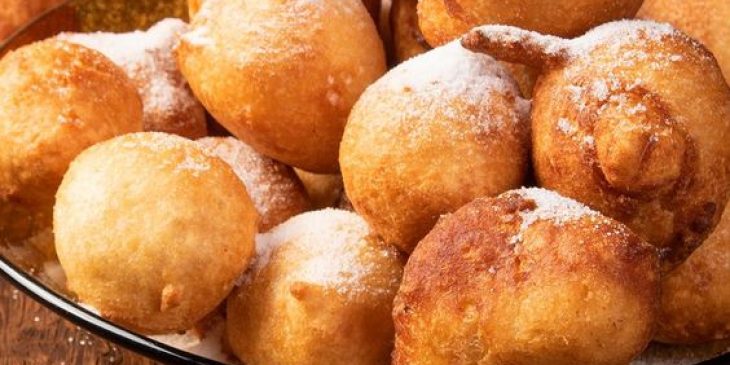 bolinho de chuva nunca fica cru simples