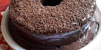 bolo de chocolate de 3 kg