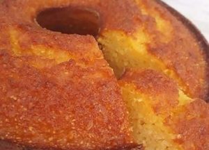 bolo de farinha de milho