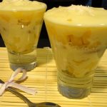 doce de abacaxi com creme simples e fácil