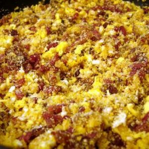 farofa de flocão com bacon ana maria vovó