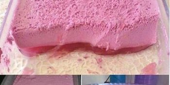 Sobremesa perfeita: gelatina com creme de leite