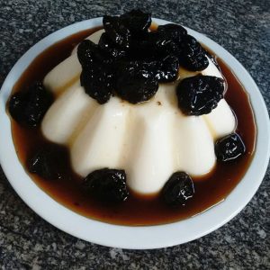 manjar branco com ameixas tudo gostoso