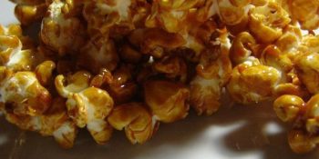 pipoca doce de açúcar