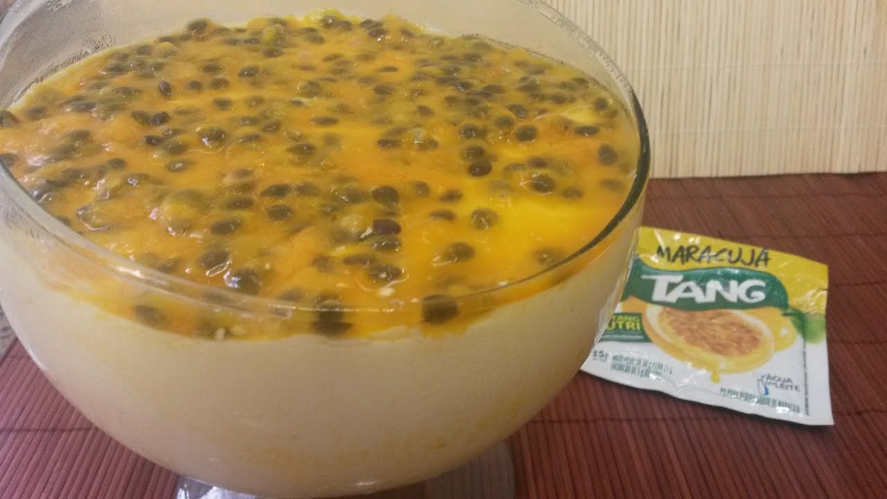 receitas de mousse com tang