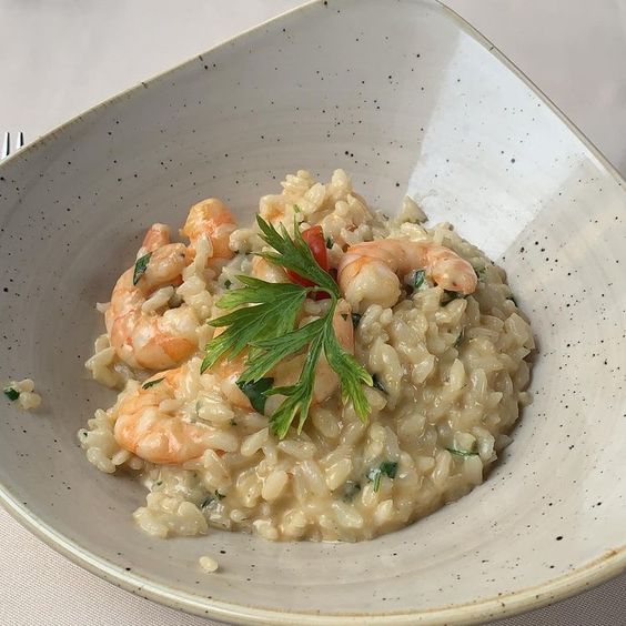 risoto de camarão com arroz arbóreo palmirinha