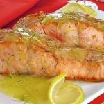 salmão ao limão tudo gostoso