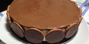 torta holandesa com chantilly