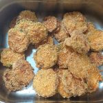 Abobrinha empanada frita