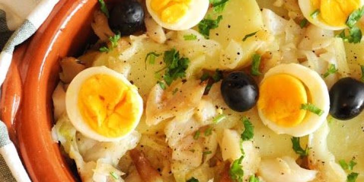 Bacalhau à Gomes de Sá simples