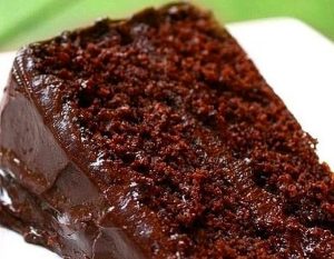 Bolo de chocolate de ano novo