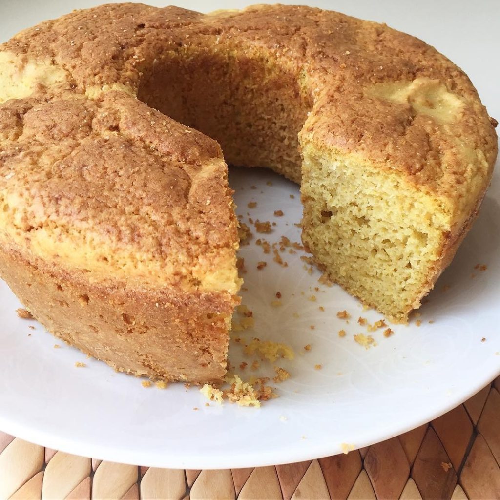 Bolo de laranja integral