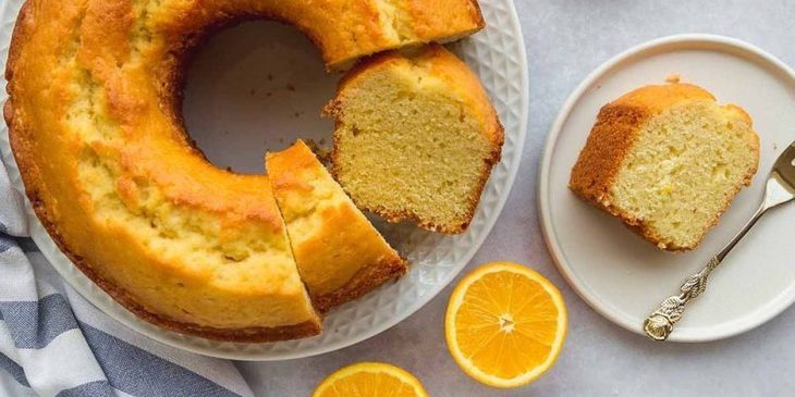 Bolo de laranja low carb