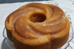 Bolo de laranja low carb