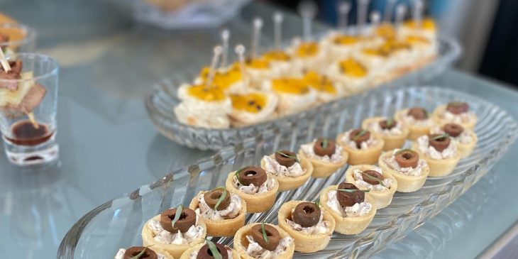 Canapés de azeitona