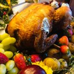 Chester recheado com bacon e calabresa