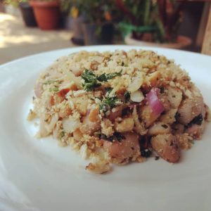 Farofa de castanha-do-Pará