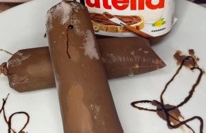 Geladinho gourmet de nutella