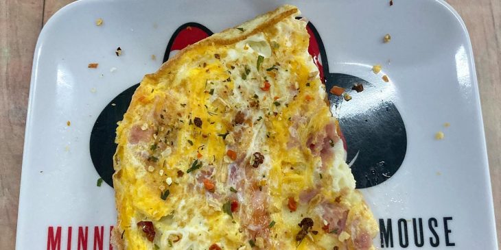 Omelete de presunto